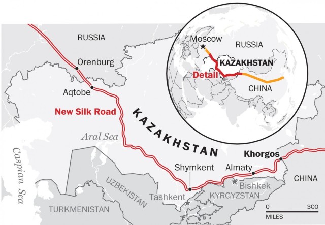 Silk Road Invasion Route